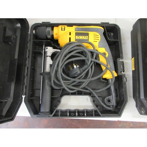 316 - Dewalt corded hammer drill DWD024 - Pat tested