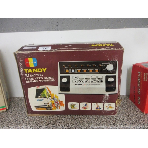 331 - Vintage Tandy games console