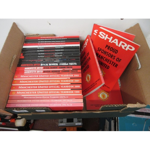 336 - Collection of Manchester United Year Books - 1992-2020