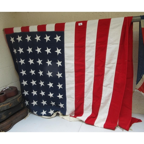 398 - Vintage American flag - The 48-star American flag is the flag that flew over the United States ... 