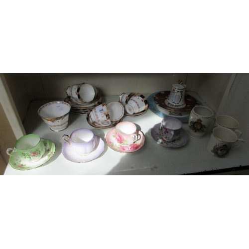 408 - Collection of ceramics to include Staffordshire