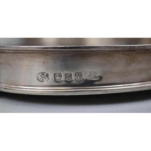 13 - Hallmarked silver tray - Approx gross weight 1.6kg