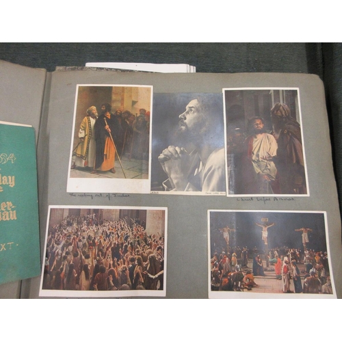 244 - 5 well populated albums of pre WW2 ephemera