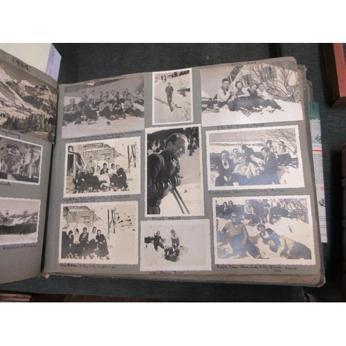 244 - 5 well populated albums of pre WW2 ephemera