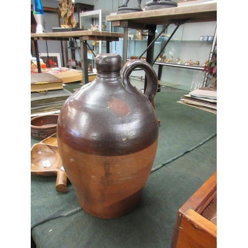 251 - Earthen ware jug marked Webb and Sarum - Approx height 36cm