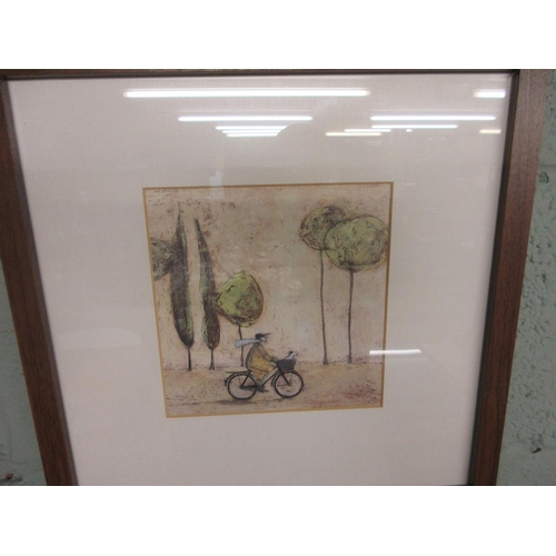 285 - Pair of bicycle prints