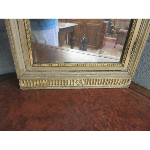 309 - Antique gilt wood mirrored corner cupboard - Approx size W: 40cm D: 30cm H: 57cm