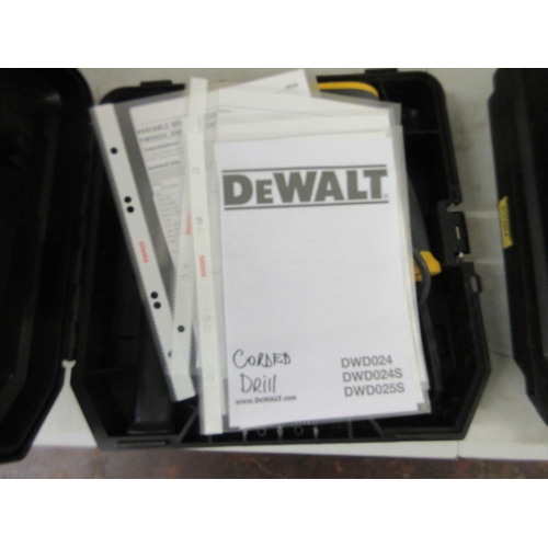 316 - Dewalt corded hammer drill DWD024 - Pat tested