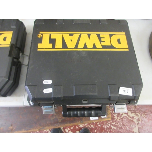 317 - Dewalt drill DC729 - Pat tested