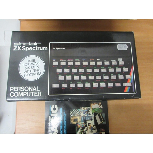 326 - Sinclair ZX Spectrum computer together with games