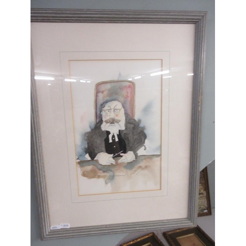 358 - 3 signed watercolours by Tim Bulmer titled, 