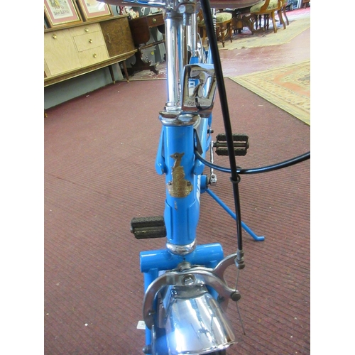 359 - Mk1 Raleigh Chopper in Horizon blue original 1970 in very good condition - Rear hub has been replace... 