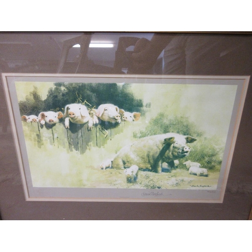 360 - 2 signed L/E David Shepherd prints