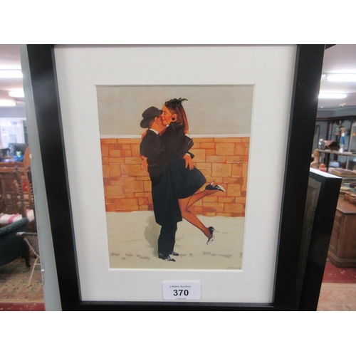 370 - Set of 6 Jack Vettriano prints