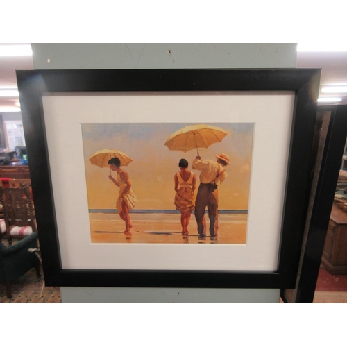 370 - Set of 6 Jack Vettriano prints