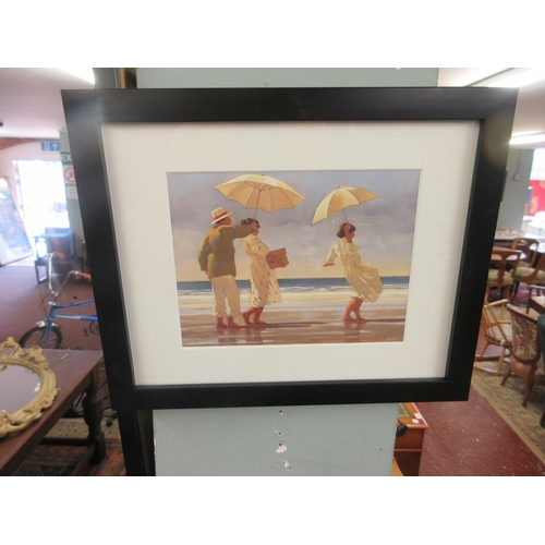 370 - Set of 6 Jack Vettriano prints