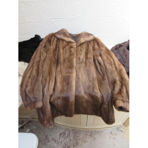 403 - Collection of fur jackets