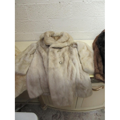 403 - Collection of fur jackets