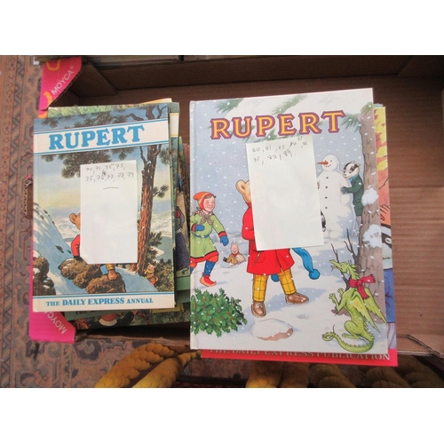 406 - Collection of Rupert Annuals 1950's - 2000