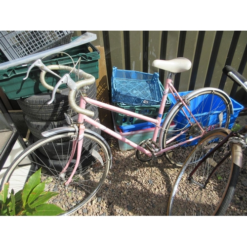 458 - Vintage Raleigh 'Prima' and 'Misty' ladies bicycles