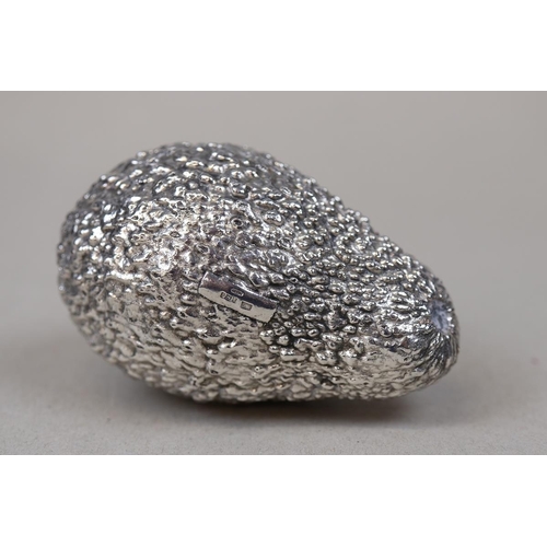 15 - Hallmarked silver avocado (filled)