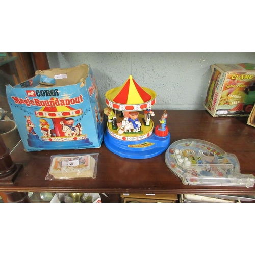 205 - Vintage Magic Roundabout toys and figures