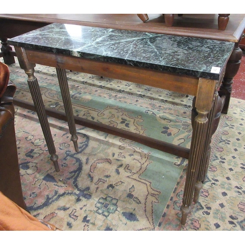 452 - Marble top side table