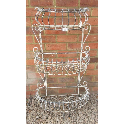 459 - Metal work garden display unit