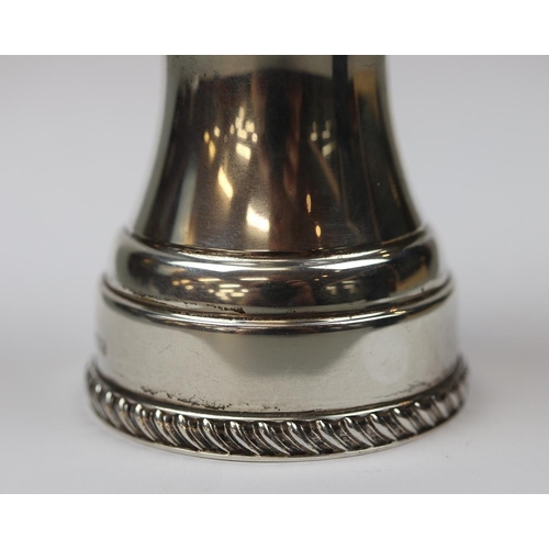 10 - Hallmarked silver pepper mill