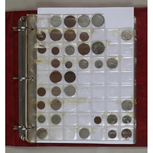 112 - Collection of coins of the World in folder