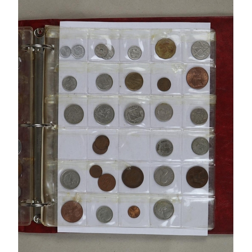 112 - Collection of coins of the World in folder