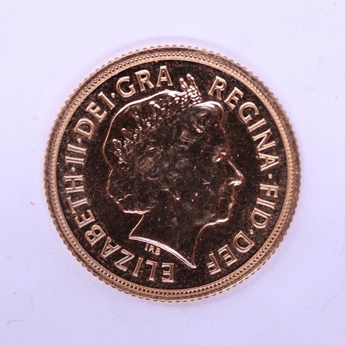 118 - Full gold sovereign dated 2015