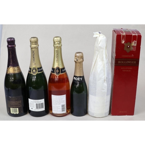 141 - Collection of Champagnes to include Bollinger