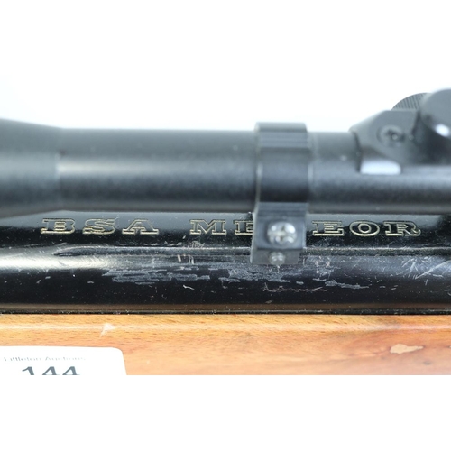 144 - BSA Meteor .22 break barrel air rifle with scope