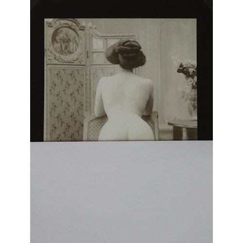 174 - Folder of 34 erotic French photos Paris Studio