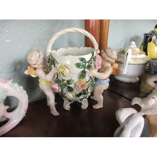 204 - Collection of ceramic figures etc.