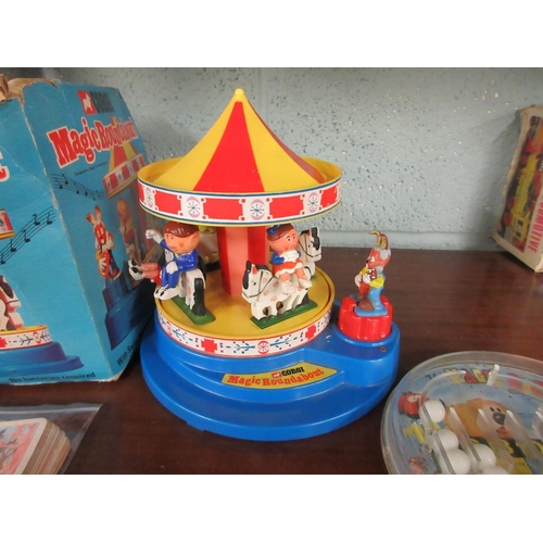 205 - Vintage Magic Roundabout toys and figures