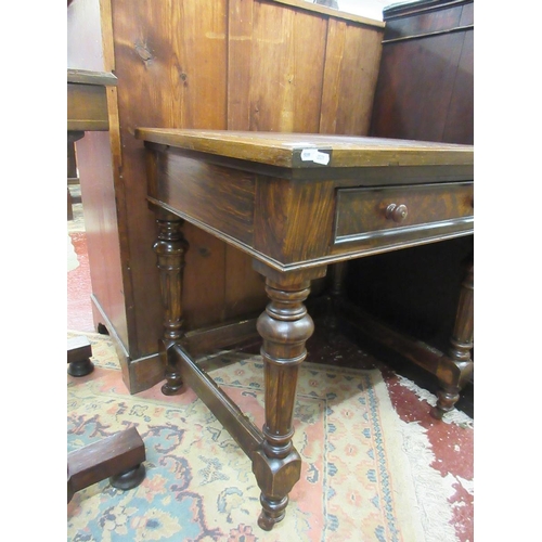 359 - Early Victorian writing table - W: 68cm D: 55cm H: 70cm