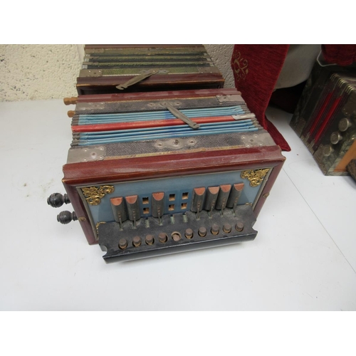 419 - Collection of accordions