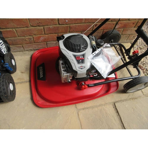 456 - Cobra airmow 51b lawn mower in good working order (hardly used)