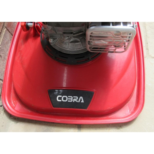 456 - Cobra airmow 51b lawn mower in good working order (hardly used)