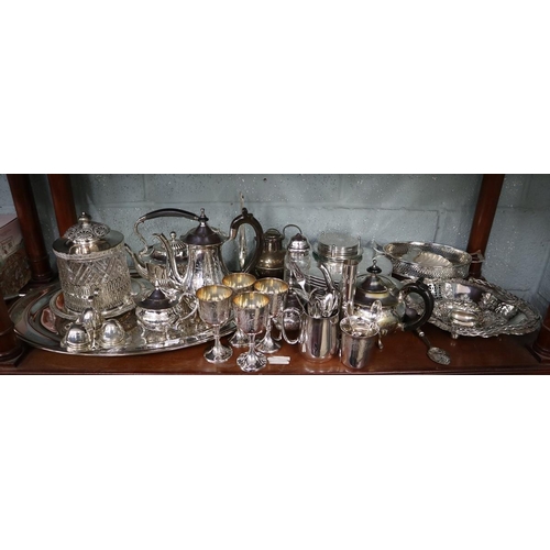 227 - Collection of silver plate