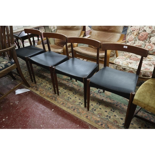 493 - Set of 4 mid century dining chairs by Arne Hovmand Olsen