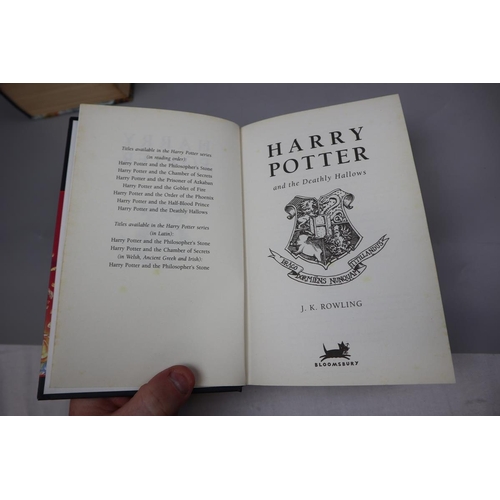 133 - 3 Harry Potter 1st edition books including The Half Blood Prince with type error