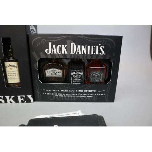 136 - Collection of Jack Daniels gift sets and collectables