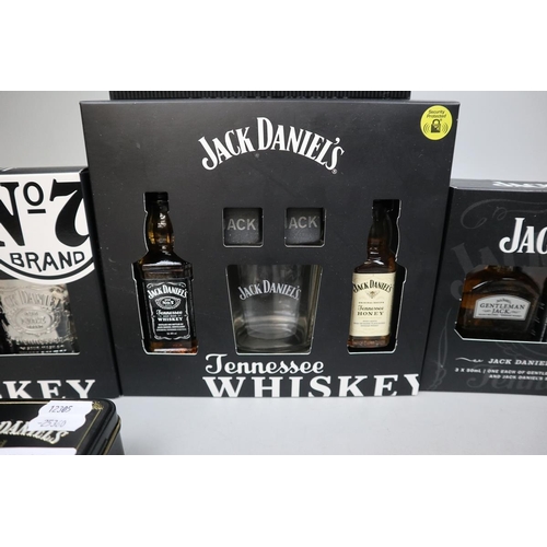 136 - Collection of Jack Daniels gift sets and collectables