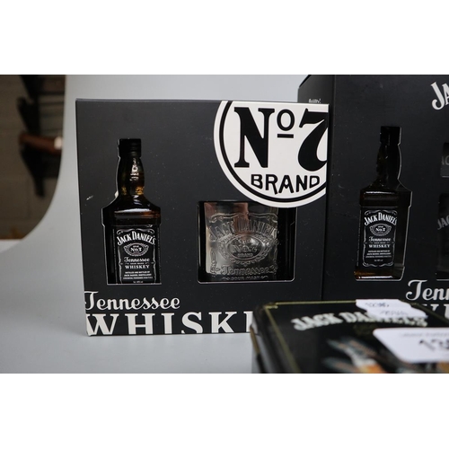 136 - Collection of Jack Daniels gift sets and collectables