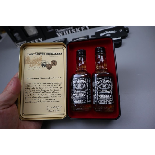 136 - Collection of Jack Daniels gift sets and collectables