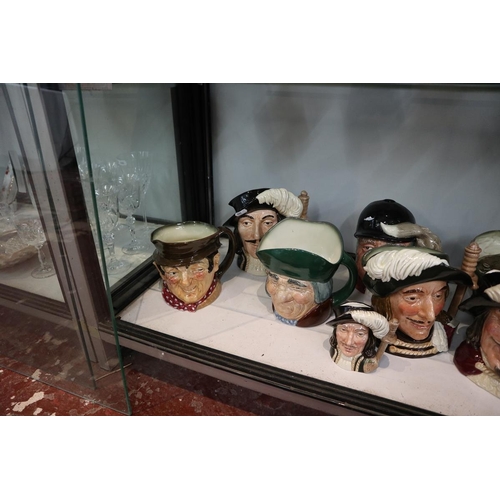 198 - Royal Doulton Tobys inc. Three Musketeers and others, 14 in total