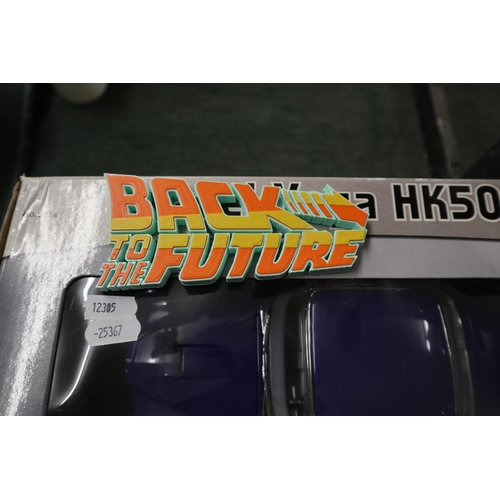 232 - Back to the Future model Delorean together with Facel Vega HK500